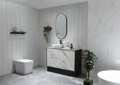 Gatsby Framed LED Mirror 450x900mm