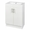 Jessica PVC Vanity Unit 60cm -Furniture Bathroom Shop 60cm Jessica