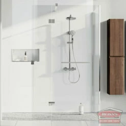Blanco Gloss Wall Panel (2000mm) -Furniture Bathroom Shop Blanco Wall Panel Installation