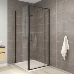 Brighton Shower Door Only Matte Black