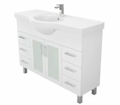 Charli Semi Recessed Glass Doors 120cm