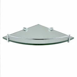 Round Corner Glass Shelf