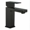 Cube Black Basin Mixer -Furniture Bathroom Shop Cube Black Basin Mixer 100101BK e1616539874390