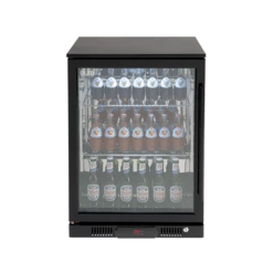 138lt Beverage Cooler (Black L Hinge)