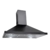 90cm Black Canopy Rangehood -Furniture Bathroom Shop EBB900BK Web