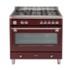 90cm Dual Fuel Royal Chiantishire – Burgundy