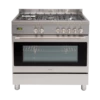 90cm Dual Fuel Freestanding Oven -Furniture Bathroom Shop EFS900LDX Web