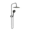 Elle Stainless Steel Twin Shower -Furniture Bathroom Shop ELLE SS Twin Shower scaled 1