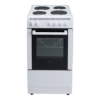 50cm Freestanding Oven (White) -Furniture Bathroom Shop EV500EWH Web 1 1