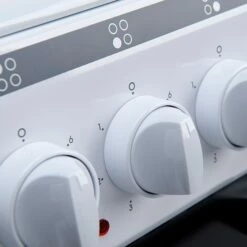 50cm Freestanding Oven (White) -Furniture Bathroom Shop EV500EWH Web 4 1