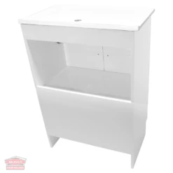Jessica PVC Vanity Unit 60cm -Furniture Bathroom Shop Jessica 60cm Back Upload File