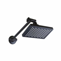 Rectangular Head All Direction Shower Black