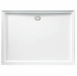 Flinders Rectangular Shower Base With Rear Outlet