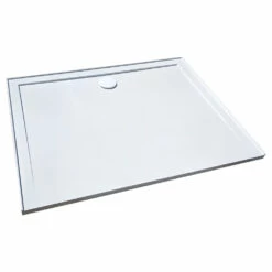 SMC Shower Base 900x1200mm Rear Outlet -Furniture Bathroom Shop SBAR1290 waste