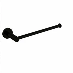 Black Round Series 2 Hand Towel Holder