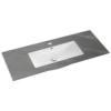 Shadow Grey Sintered Stone Vanity Top – 120cm -Furniture Bathroom Shop Shadow Grey Sintered Stone Vanity Top 120cm