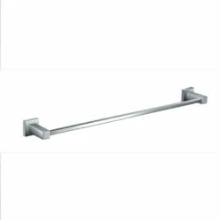 Square 900mm Single Towel Rail