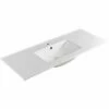 120cm Ceramic Vanity Top – 1 Or 3 Taphole -Furniture Bathroom Shop VT120