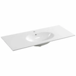 120cm Ceramic Vanity Top Round Bowl
