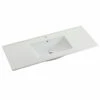 120cm Ceramic Vanity Top Matt White -Furniture Bathroom Shop VT120MW web