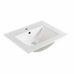 60cm Ceramic Vanity Top – 1 Or 3 Taphole