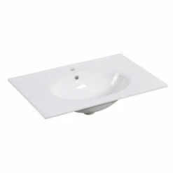 75cm Ceramic Vanity Top Round Bowl