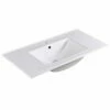 90cm Ceramic Vanity Top – 1 Or 3 Taphole -Furniture Bathroom Shop VT90