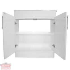 Jessica PVC Vanity Unit 75cm -Furniture Bathroom Shop VUJE75P Jessica 75cm Front 4