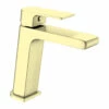 Bianca Basin Mixer Brushed Gold -Furniture Bathroom Shop bianco basin brushed gold
