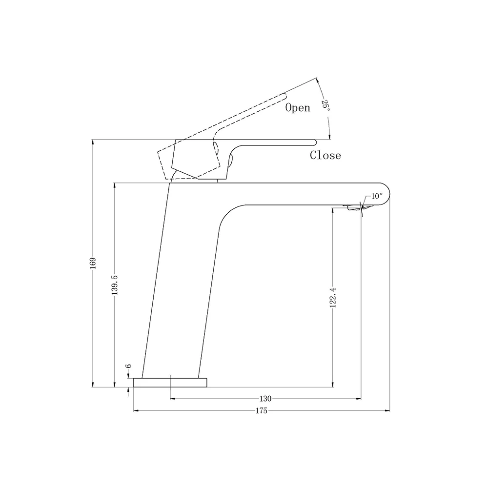 Bianca Basin Mixer Chrome 4 Bianca Basin Mixer Chrome - Image 2