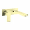 Bianca Wall Mixer Set Brushed Gold 1 Bianca Wall Mixer Set Brushed Gold -Furniture Bathroom Shop bianco wall basin brushed gold