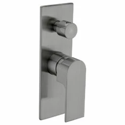 Bianca Wall Mixer With Diverter Gun Metal Grey