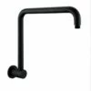 Fiona Black Hi-Rise Shower Arm -Furniture Bathroom Shop black fiona hi rise shower arm e1616547011304