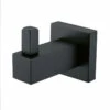 Black Square Robe Hook