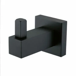 Black Square Robe Hook