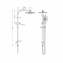Furniture Bathroom Shop -Furniture Bathroom Shop celia bianca twin shower square specs