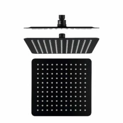 Cube Black S/S Slim Shower Head