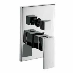 Cube Wall Mixer With Diverter
