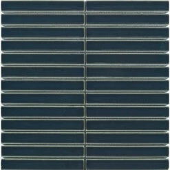 Finger Mosaic Speckle Dark Blue