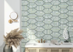 Garden Green Feature Tile