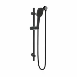 Huntingwood Hand Shower On Rail Matte Black
