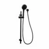 Loui Hand Shower On Rail Matte Black -Furniture Bathroom Shop loui hand shower on rail matte black