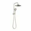 Loui Twin Shower Brushed Nickel -Furniture Bathroom Shop loui twin shower brushed nickel