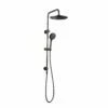 Loui Twin Shower With Rail Gun Metal -Furniture Bathroom Shop loui twin shower with rail gun metal