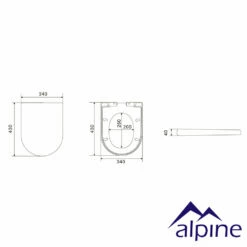 Mirage Toliet Seat -Furniture Bathroom Shop mirage seat sizes