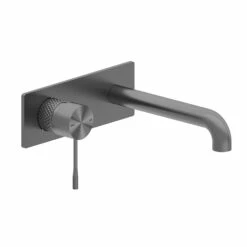 Opal Wall Mixer Set Graphite