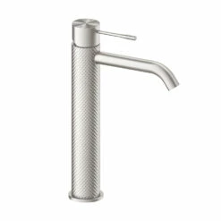 Opal Tall Basin Mixer Brushed Nickel