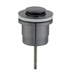 Pop-up Waste Universal Brushed Gun Metal