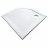 SMC Curved Shower Base 900x900mm Front Outlet -Furniture Bathroom Shop smc curved shower base 900x900mm front outlet
